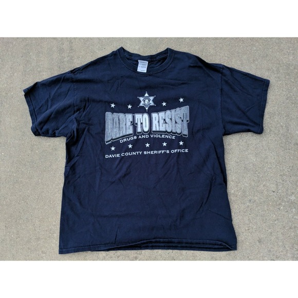 Gildan Other - Vintage Dare D.A.R.E To Resist Drugs And Violence T-Shirt Mens Sz XL 90s